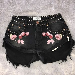 One Teaspoon Embroidered Bandits